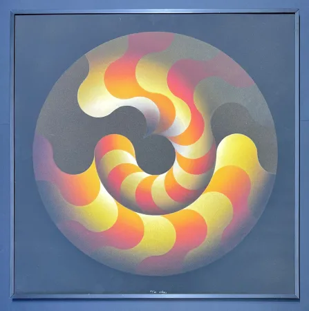 Aucune Technique Le Parc - Julio Le Parc (1928) - Pochoir on paper - 1992