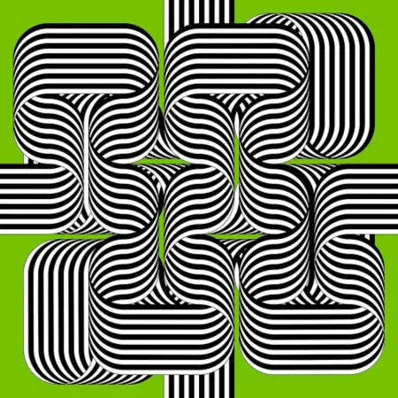 Lithographie Le Parc - Larga marcha, 4 bifurcaciones, 2