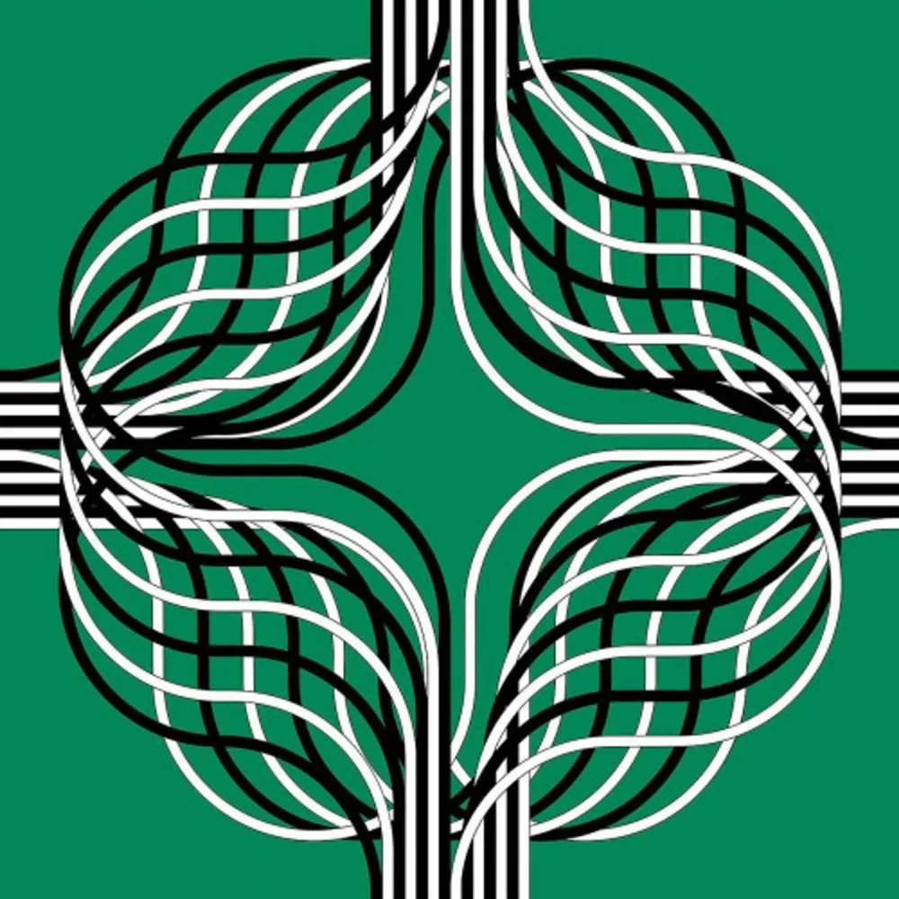 Lithographie Le Parc - Larga marcha, 4 bifurcaciones, 4