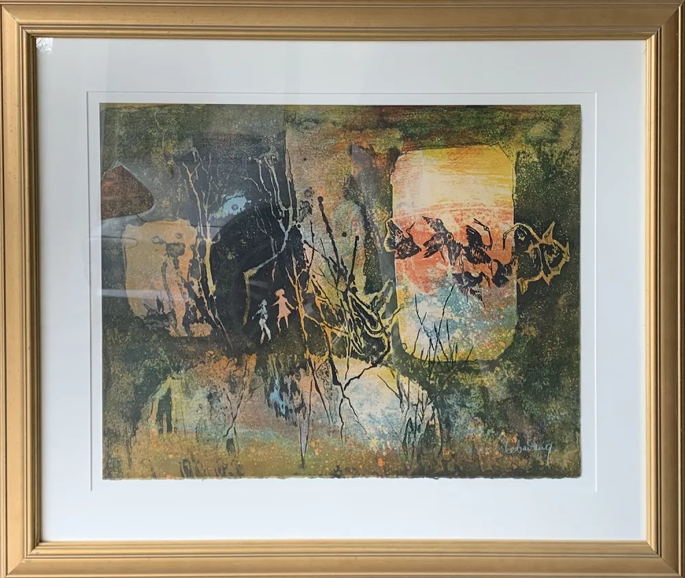 Gravure Lebadang - Abstract Forrest