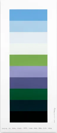 Aucune Technique Lee - Emotional color chart 149