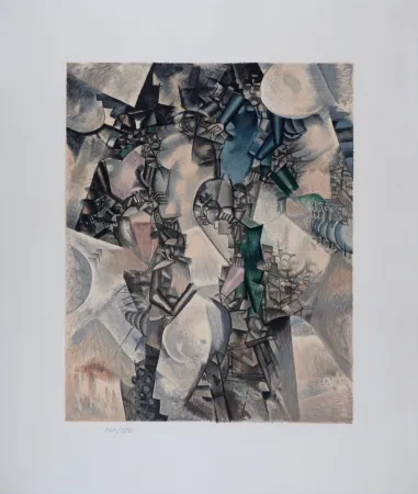 Lithographie Leger - La Noce