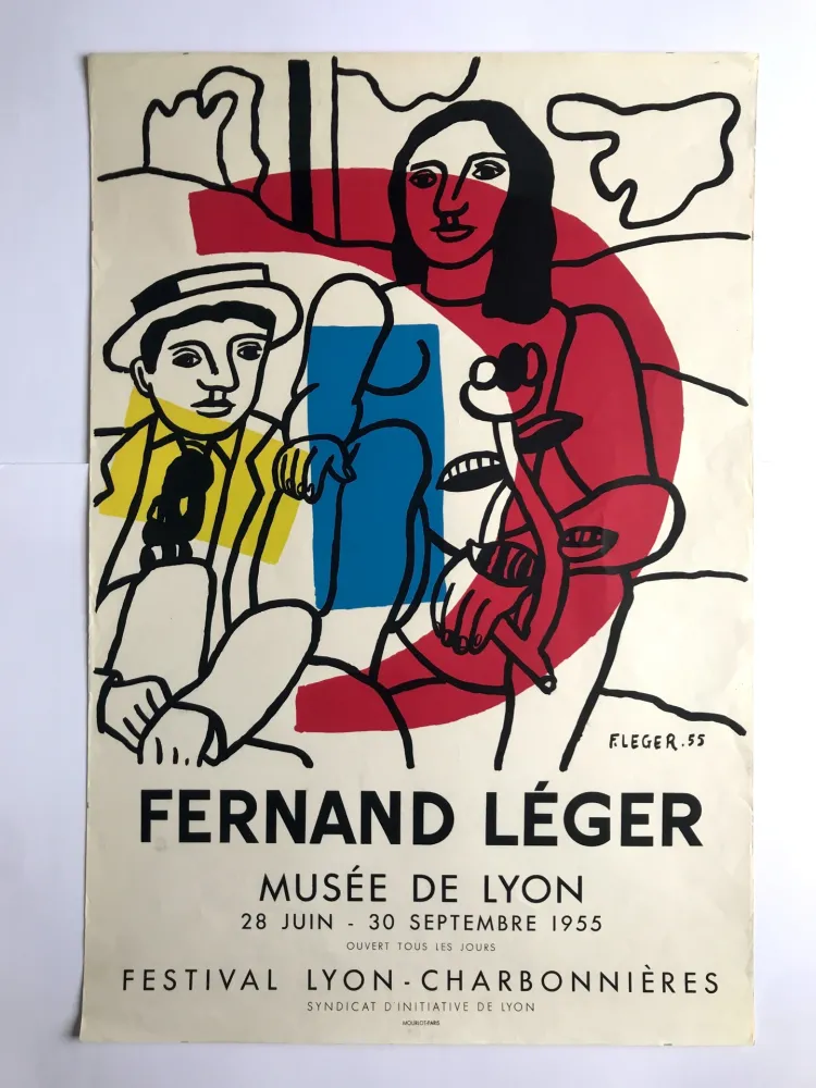 Affiche Leger - Musée de Lyon