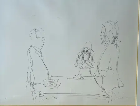 Lithographie Lennon -  “I do” , from Bag One Suite