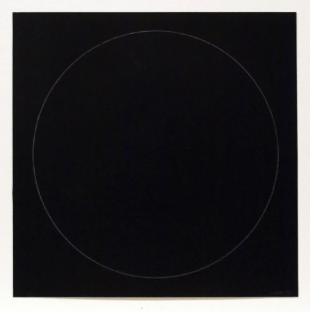 Eau-Forte Et Aquatinte Lewitt - Six Geometric Figures - Circle
