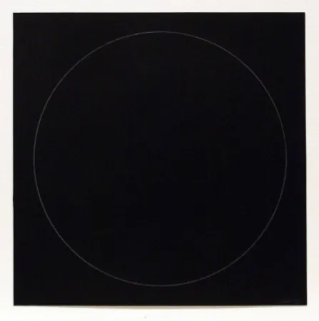 Eau-Forte Et Aquatinte Lewitt - Six Geometric Figures - Circle