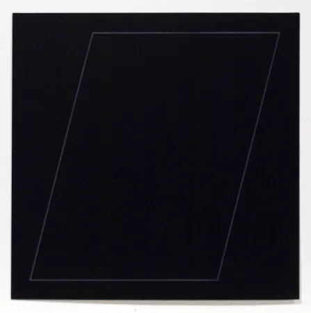 Eau-Forte Et Aquatinte Lewitt - Six Geometric Figures - Trapezoid
