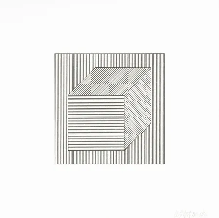 Sérigraphie Lewitt - Twelve Forms Derived From a Cube 30