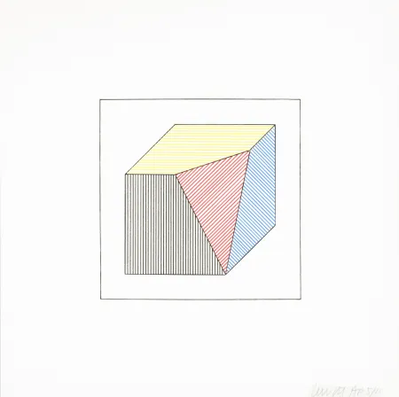 Sérigraphie Lewitt - Twelve Forms Derived From a Cube 45