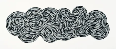 Multiple Lewitt - Whirls and Twirls (Black)