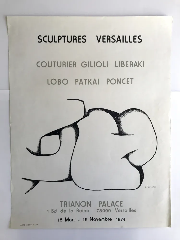 Affiche Liberaki -  Trianon Palace / Versailles