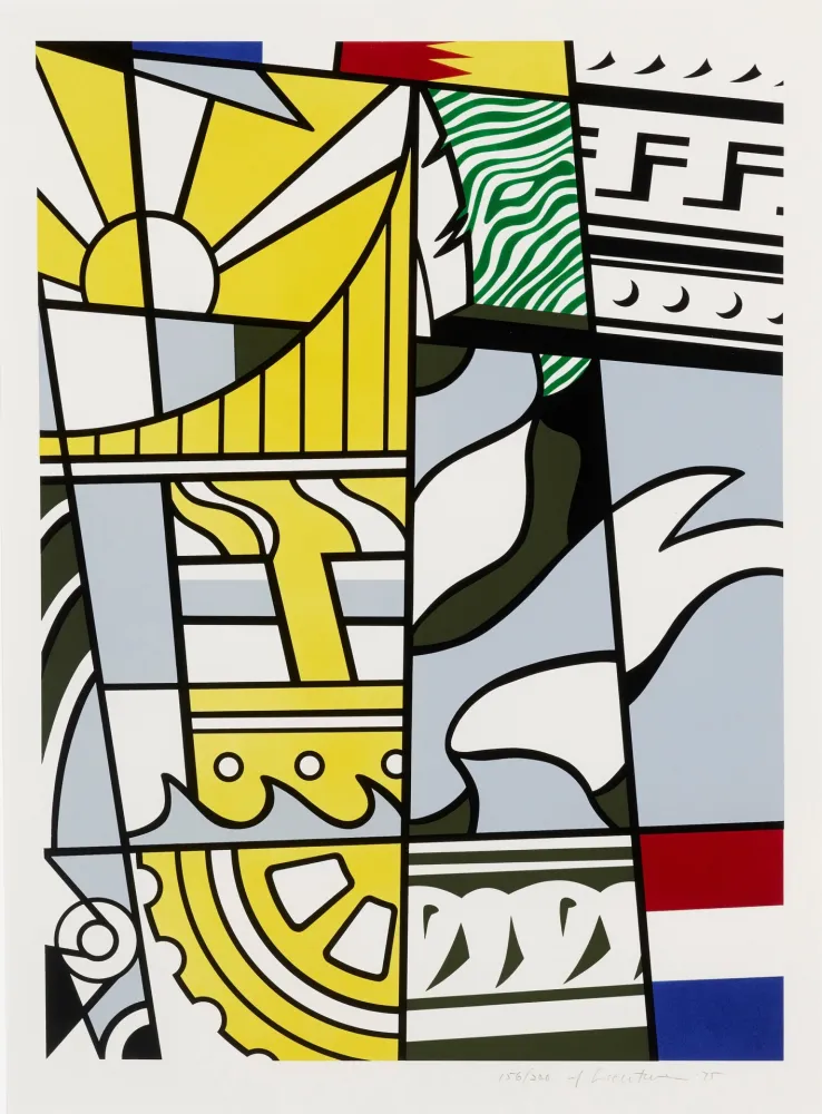 Lithographie Lichtenstein - Bicentennial