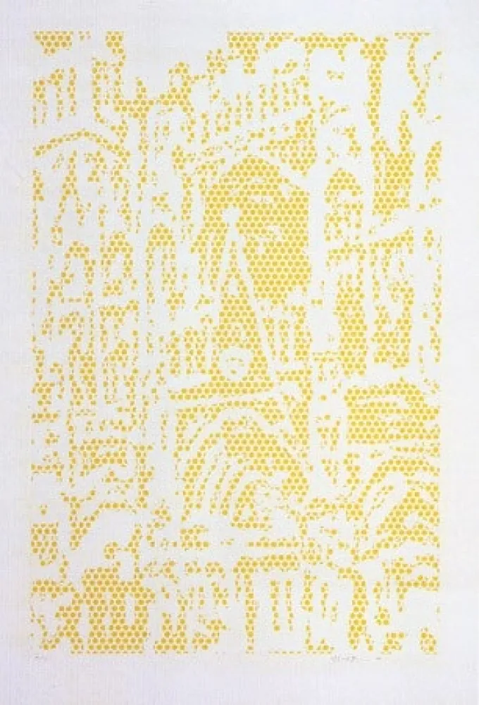 Lithographie Lichtenstein - Cathedral I