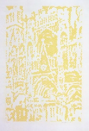 Lithographie Lichtenstein - Cathedral I