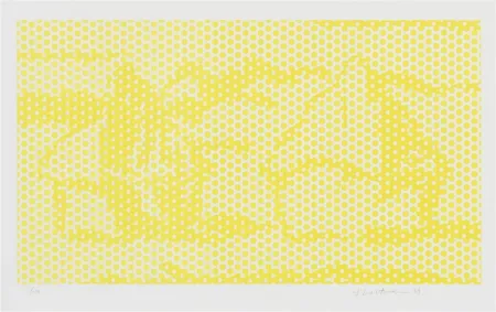 Lithographie Lichtenstein - Haystack #1