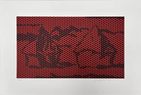 Lithographie Lichtenstein - Haystack #6