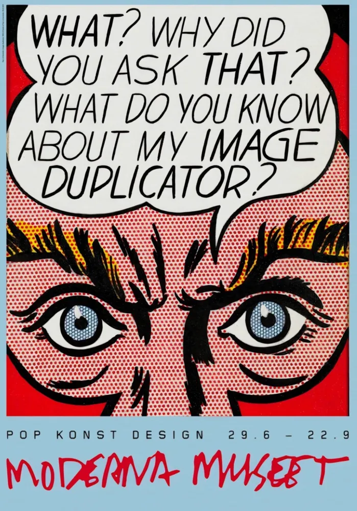 Sérigraphie Lichtenstein - Image Duplicator