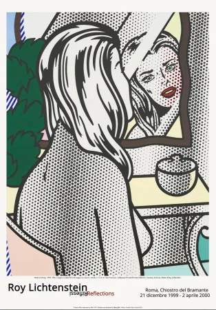 Offset Lichtenstein - Nude at Vanity 