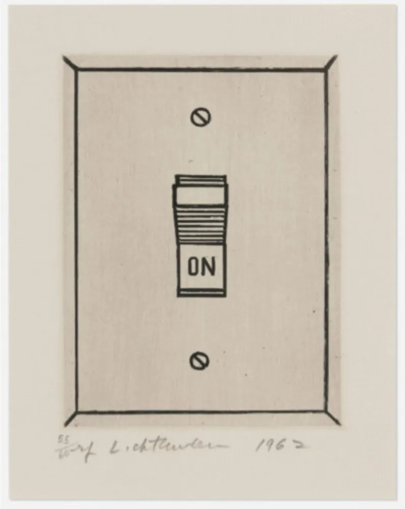 Gravure Lichtenstein - On