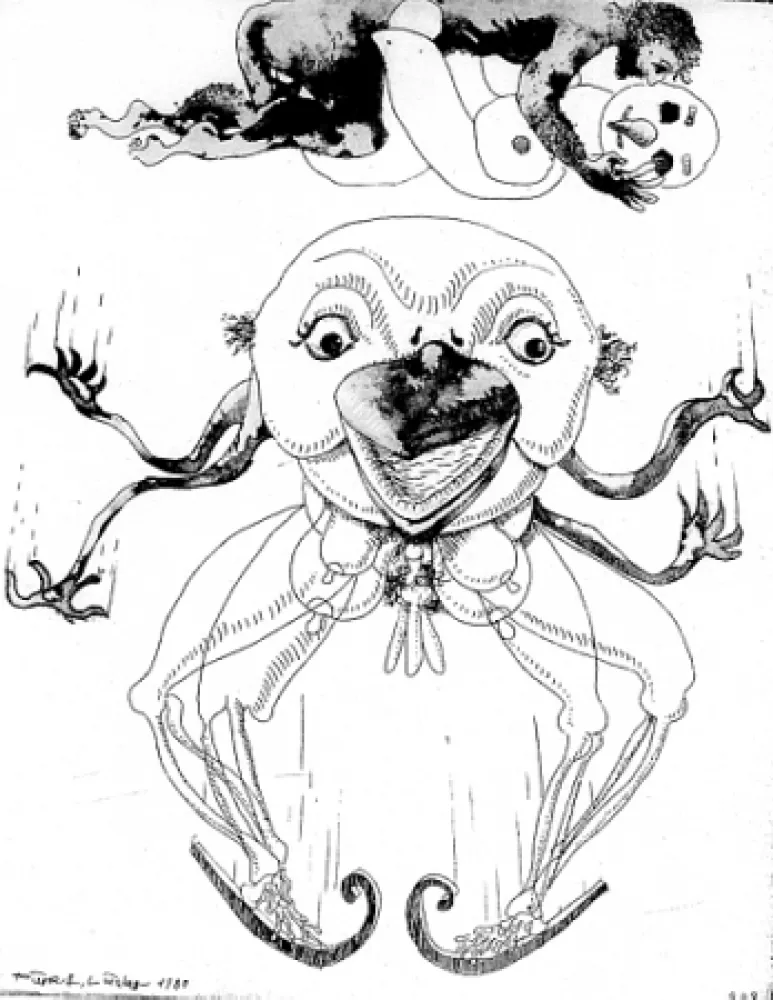 Livre Illustré Lindner - 7 Acqueforti 1980