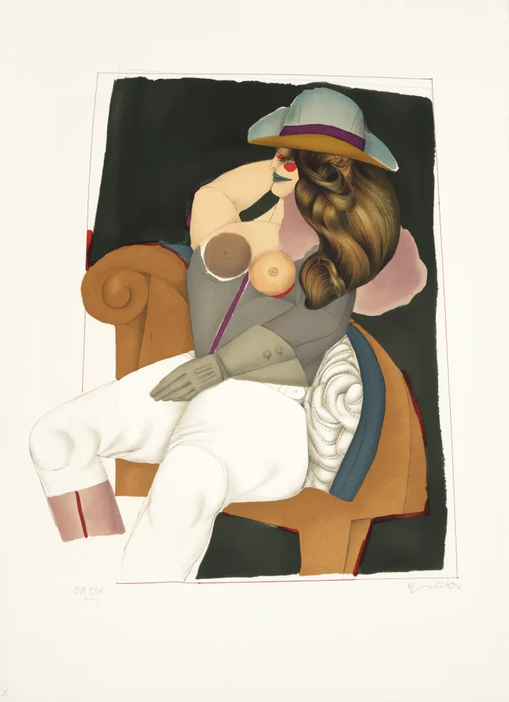 Lithographie Lindner - Arizona