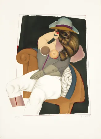 Lithographie Lindner - Arizona