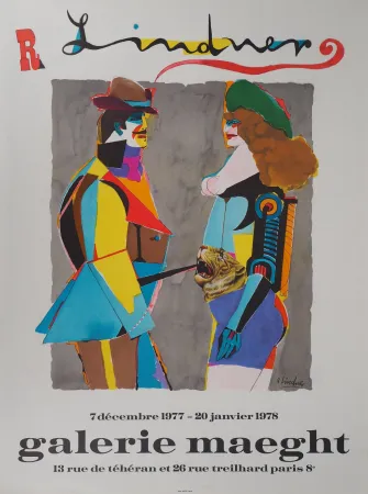 Livre Illustré Lindner - Les amoureux