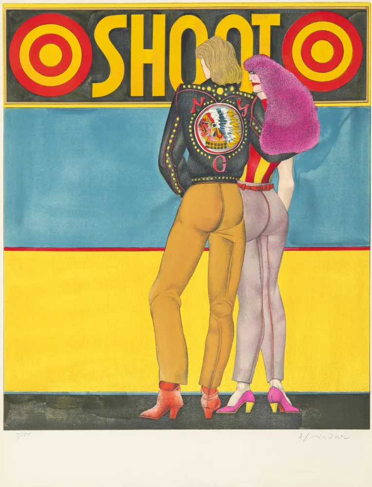 Lithographie Lindner - Shoot