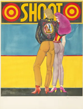 Lithographie Lindner - Shoot