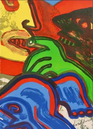 Lithographie Lindstrom - Green Meeting