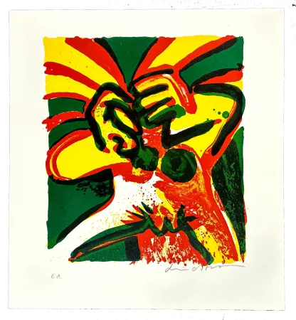 Lithographie Lindstrom - Possédé