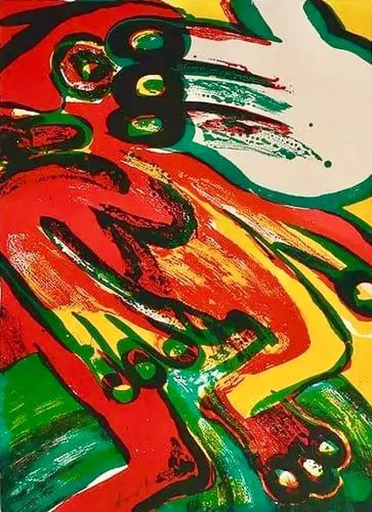 Lithographie Lindstrom - The Breath of Air — E.A. II/X