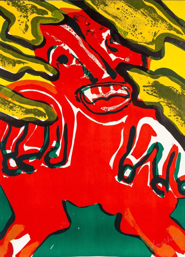 Lithographie Lindstrom - Untitled