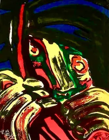 Lithographie Lindstrom - Untitled - E.A. III/X