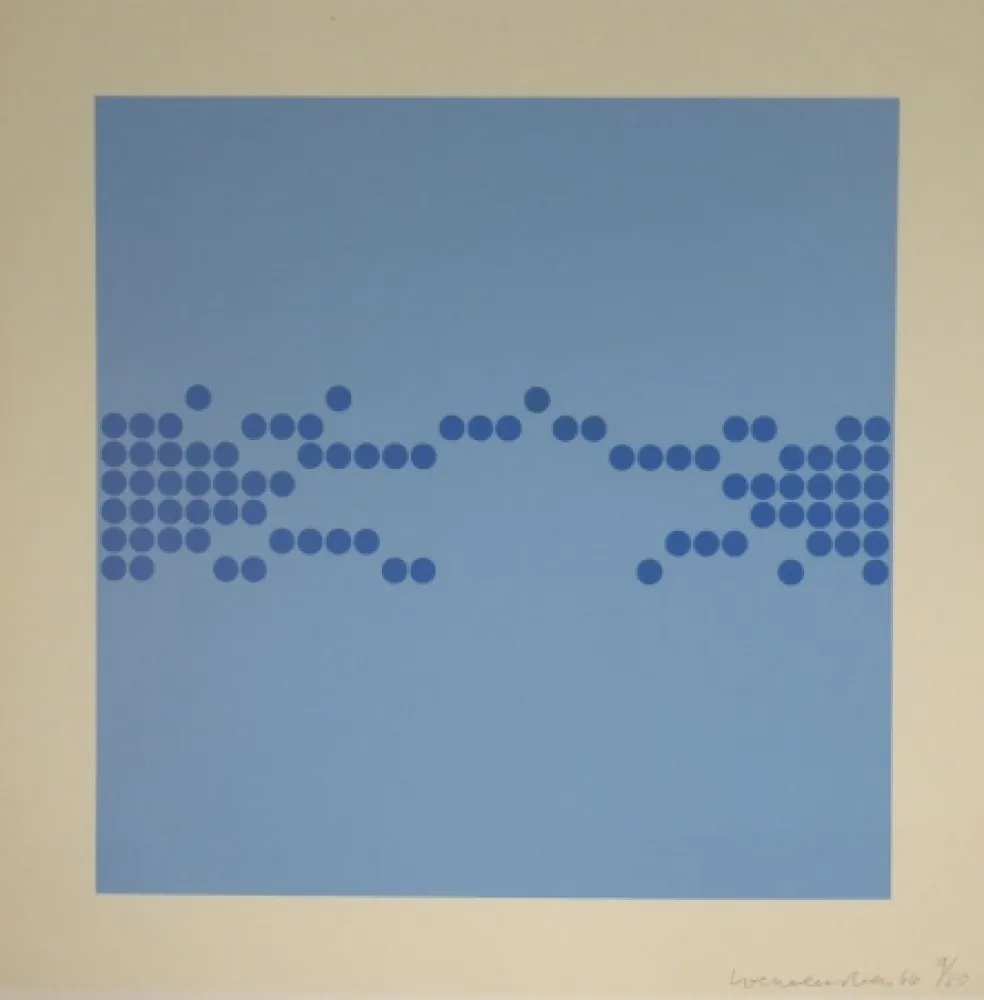 Sérigraphie Loewensberg - Untitled