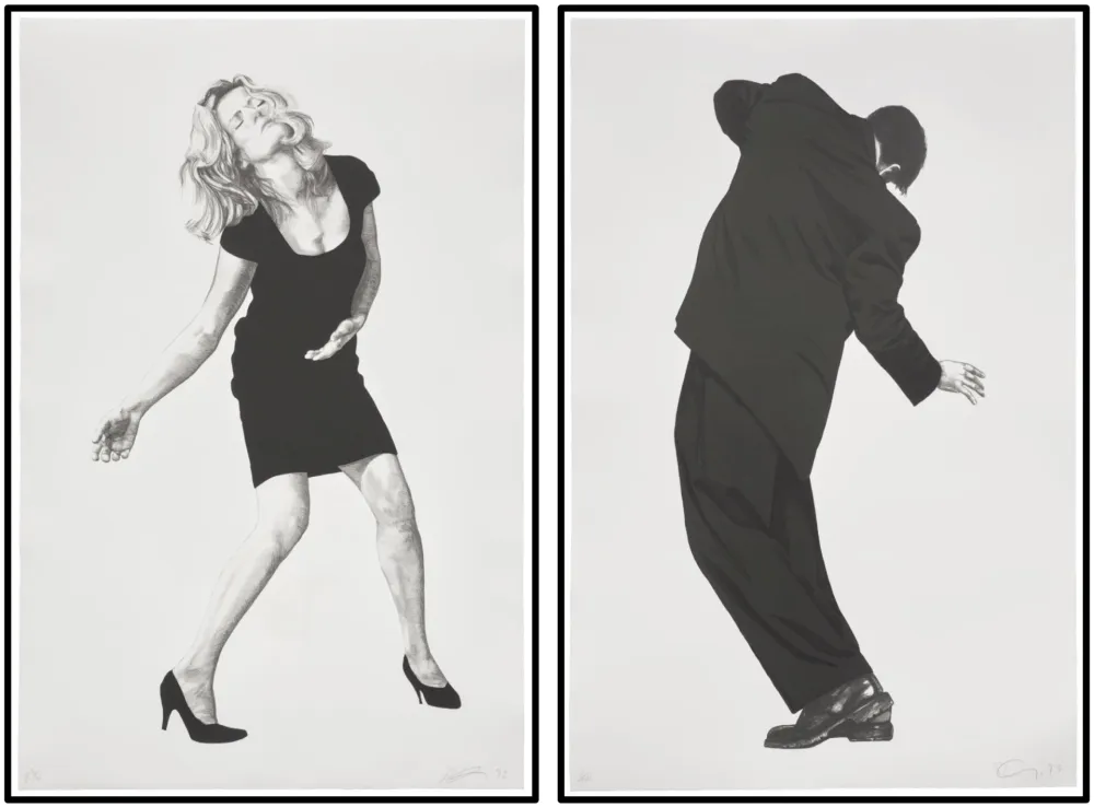 Lithographie Longo - Barbara & Rafael