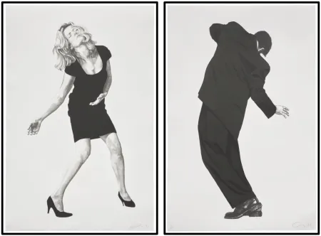 Lithographie Longo - Barbara & Rafael