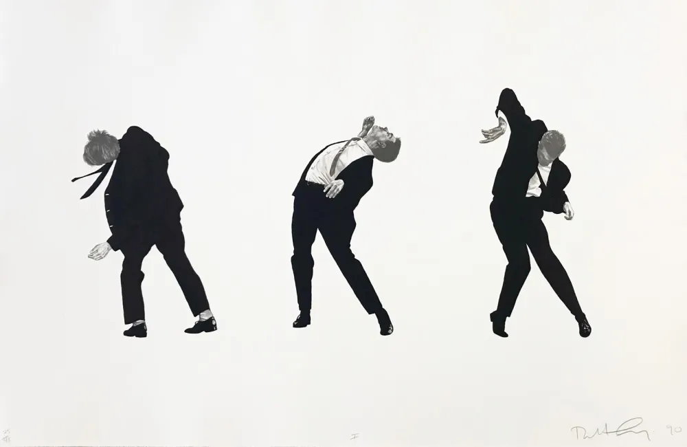 Lithographie Longo - Men in the Cities, Tokyo, Seibu Department Stores, Ltd. I