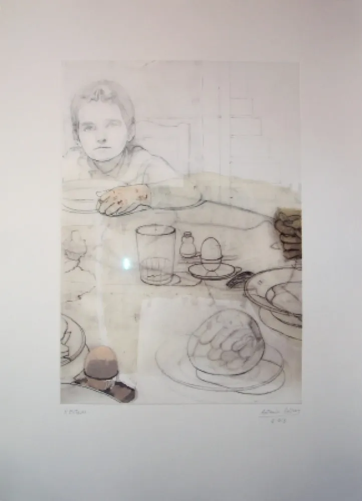 Eau-Forte Lopez - La cena