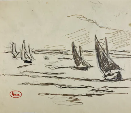 Aucune Technique Luce - La Régate. Vers 1900. 