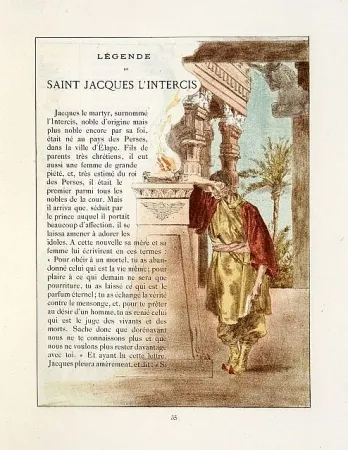 Livre Illustré Lunois - La légende dorée