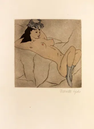 Livre Illustré Lydis - Baudelaire. LES FLEURS DU MAL. Gravures de Mariette Lydis. Avec suite complète des gravures en couleurs signées (1928)