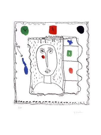 Eau-Forte Et Aquatinte Macréau - Sans titre