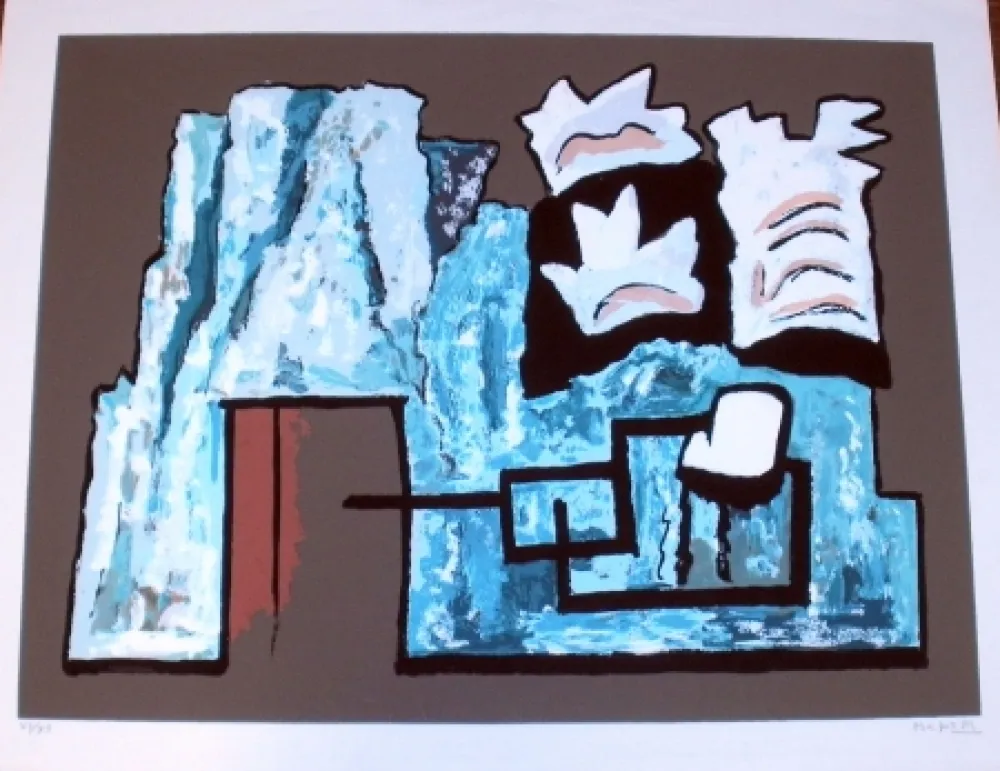 Sérigraphie Magnelli - Pierres