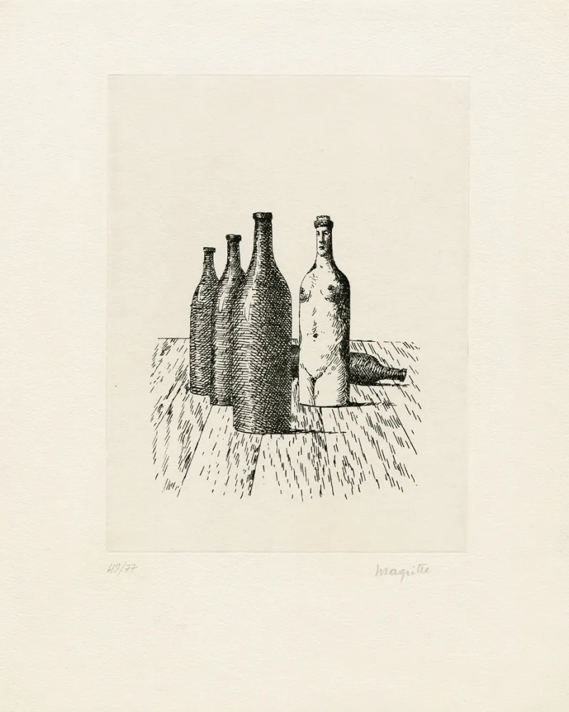 Gravure Magritte - 