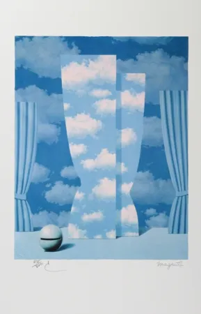 Lithographie Magritte - La Peine Perdue