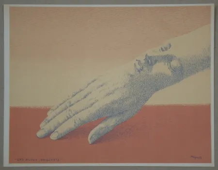 Lithographie Magritte - Les bijoux indiscrets