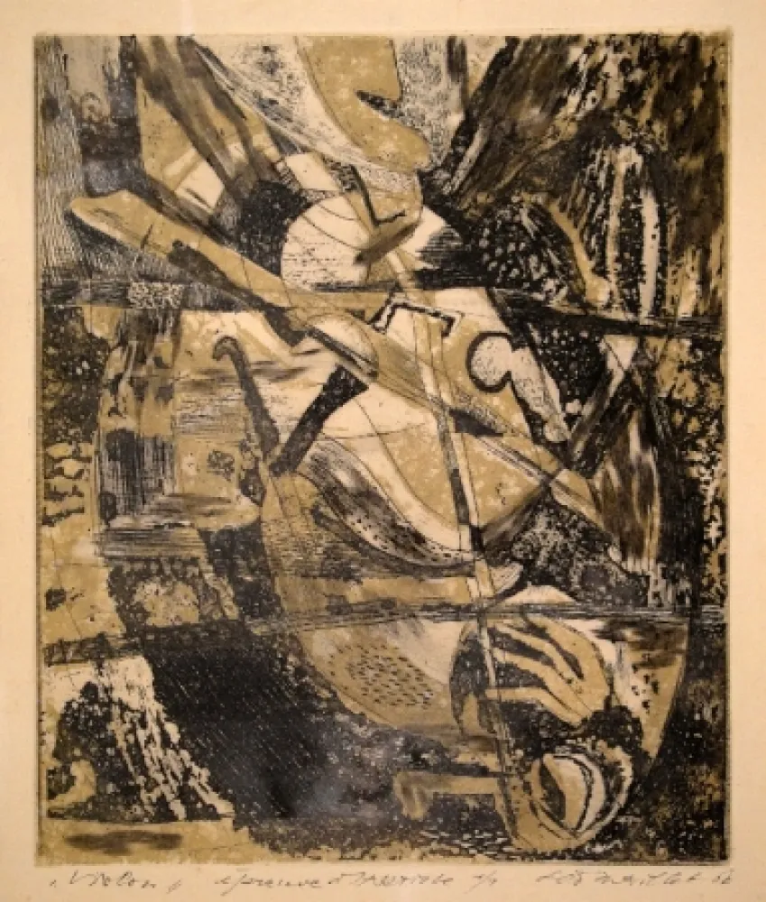 Eau-Forte Maillet - Violon