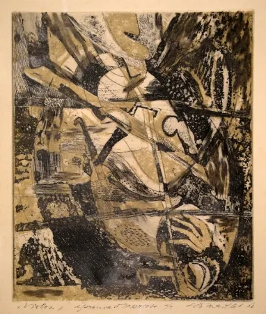 Eau-Forte Maillet - Violon