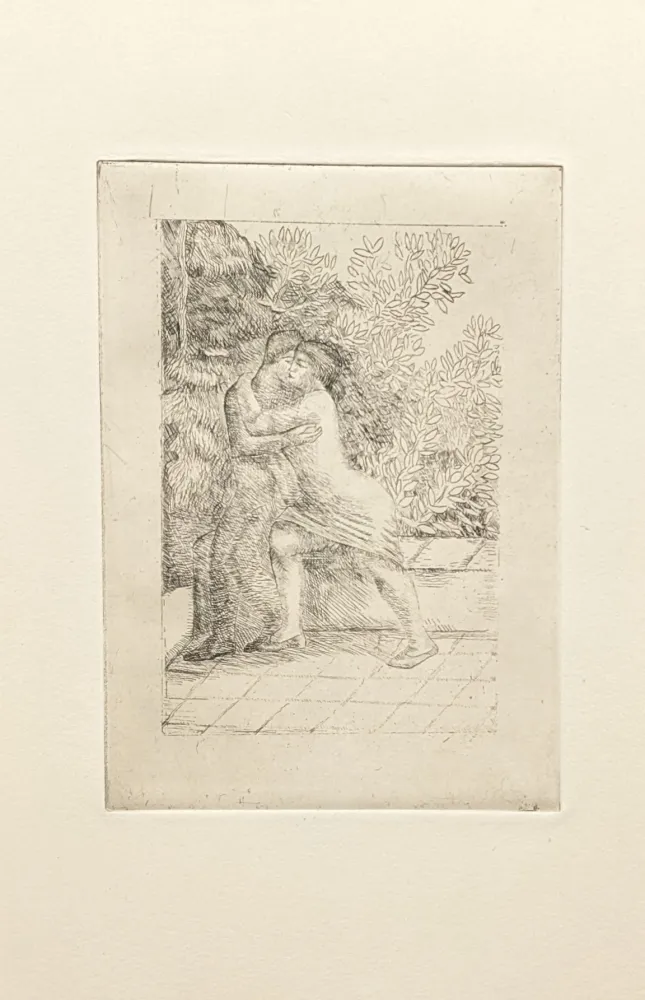 Gravure Maillol - Untitled, from Livret de Folastries